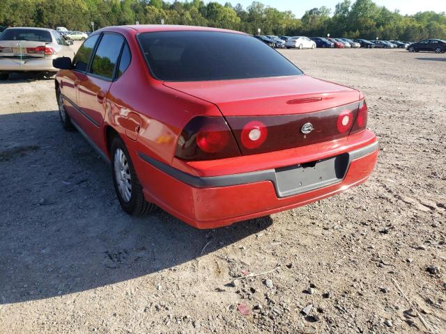 Photo 3 from auction – 2003 CHEVROLET IMPALA with VIN 2G1WF52E239100392
