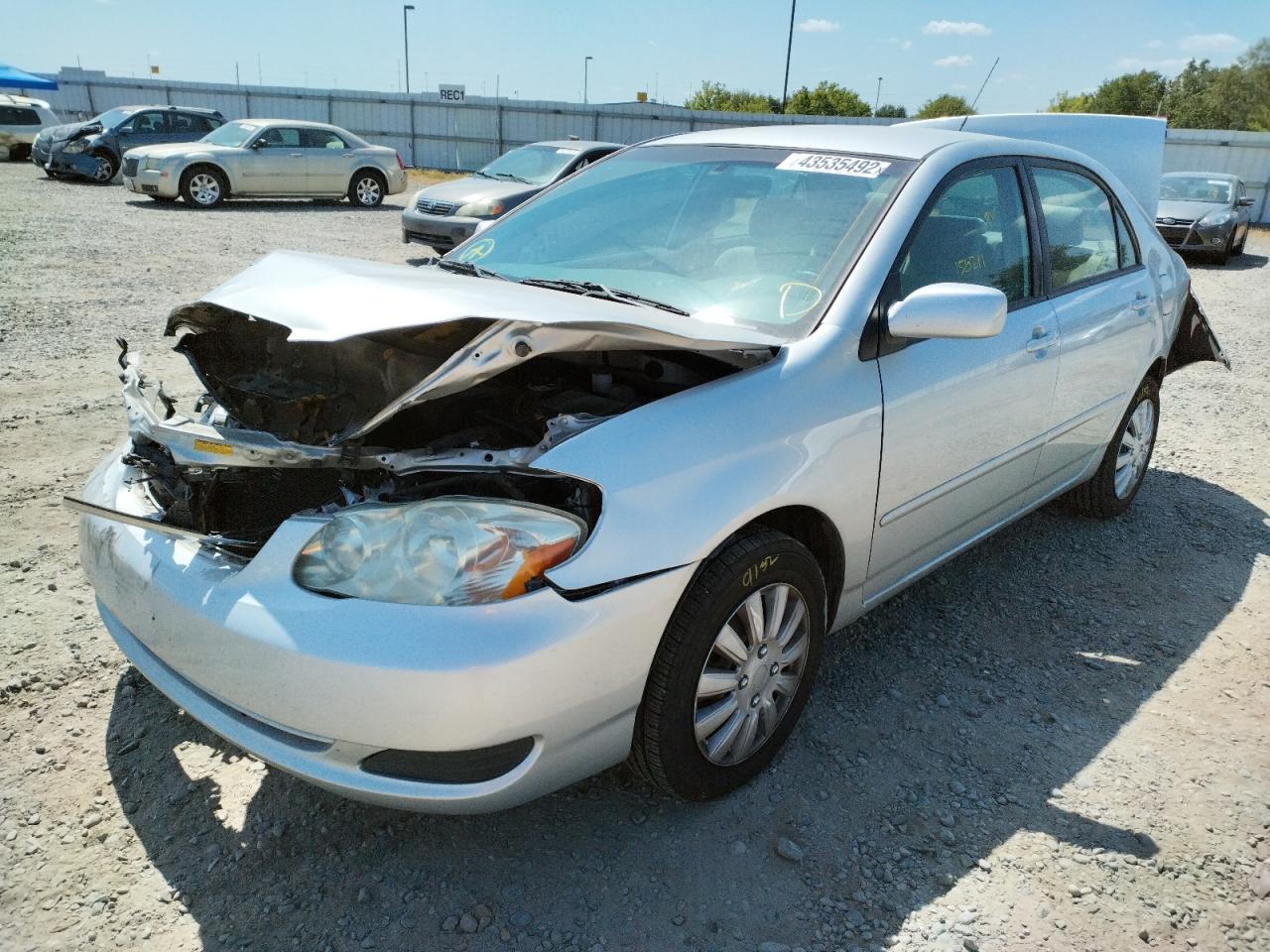 Photo 2 from auction – 2006 TOYOTA COROLLA CE with VIN JTDBR32E860090354