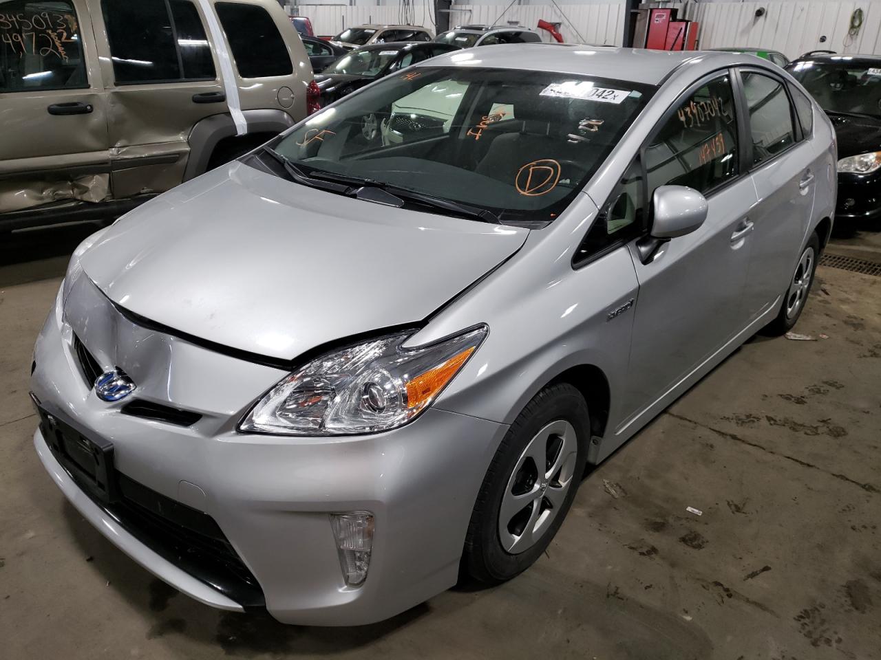 Photo 2 from auction – 2012 TOYOTA PRIUS with VIN JTDKN3DU0C1542318