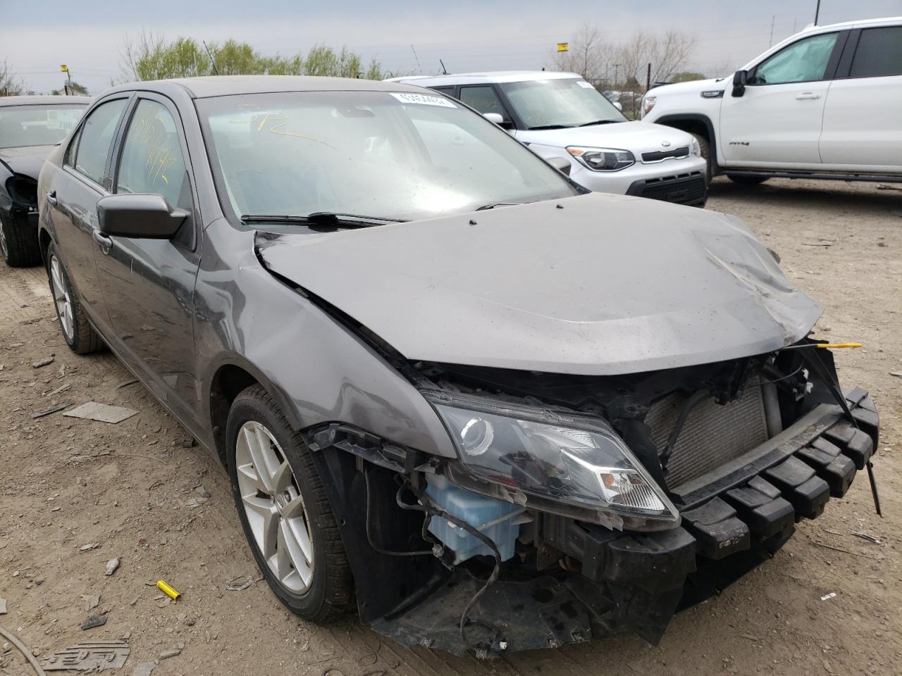FORD FUSION SEL 2012 with VIN 3FAHP0JA4CR268632 - Photo from auction