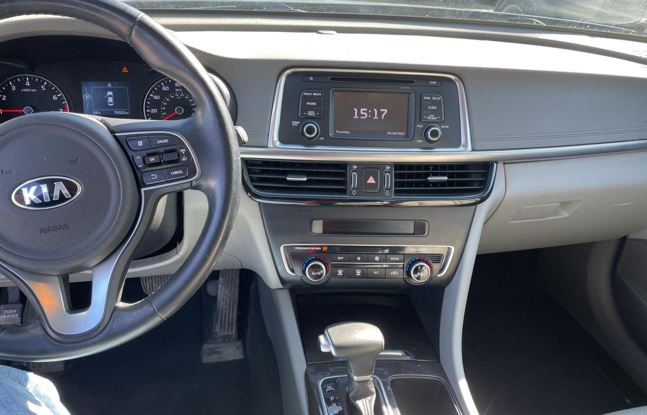 Photo 9 from auction – 2016 KIA OPTIMA EX with VIN 5XXGU4L35GG022438
