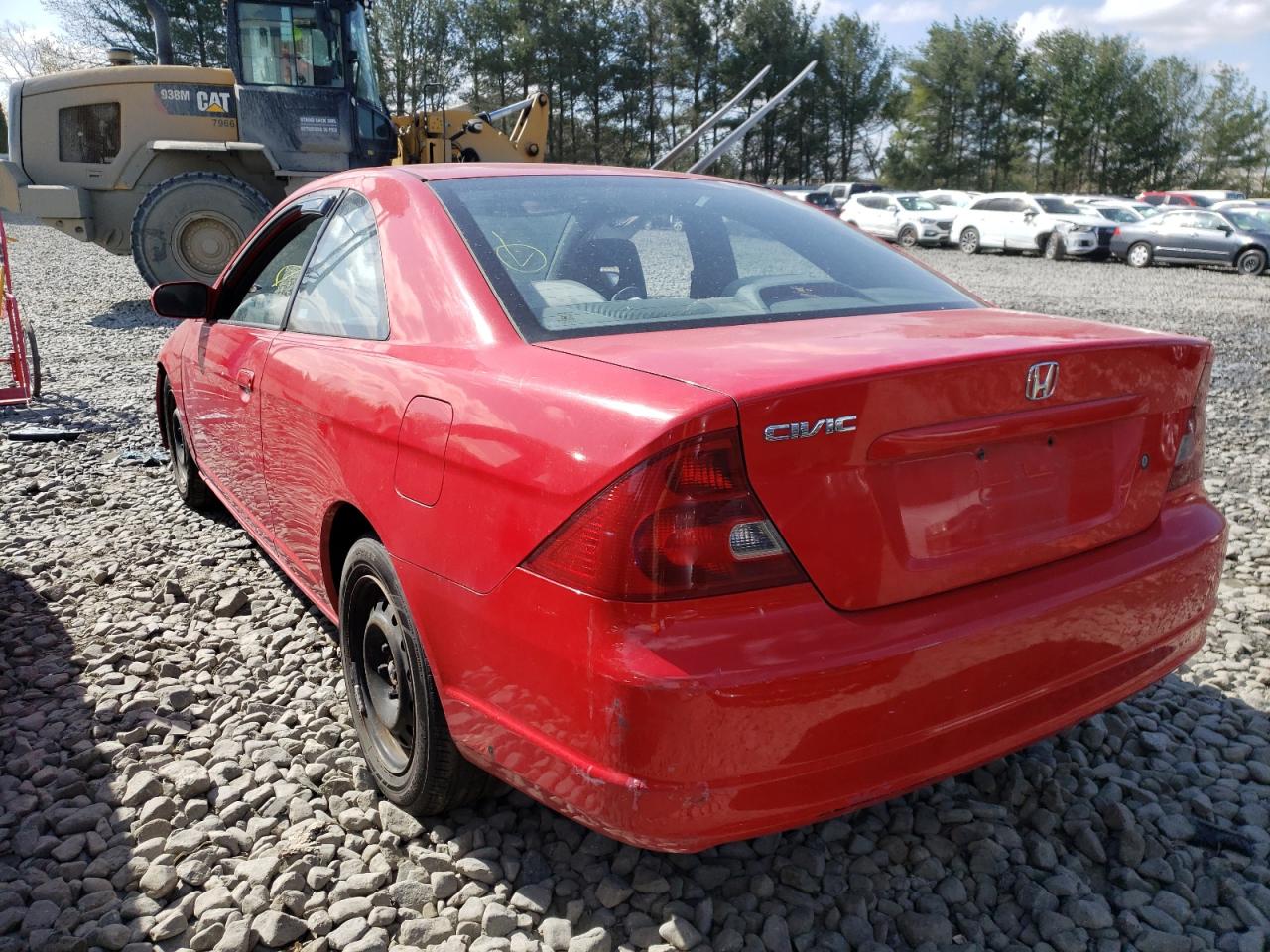 Photo 3 from auction – 2001 HONDA CIVIC SI with VIN 1HGEM22981L080702