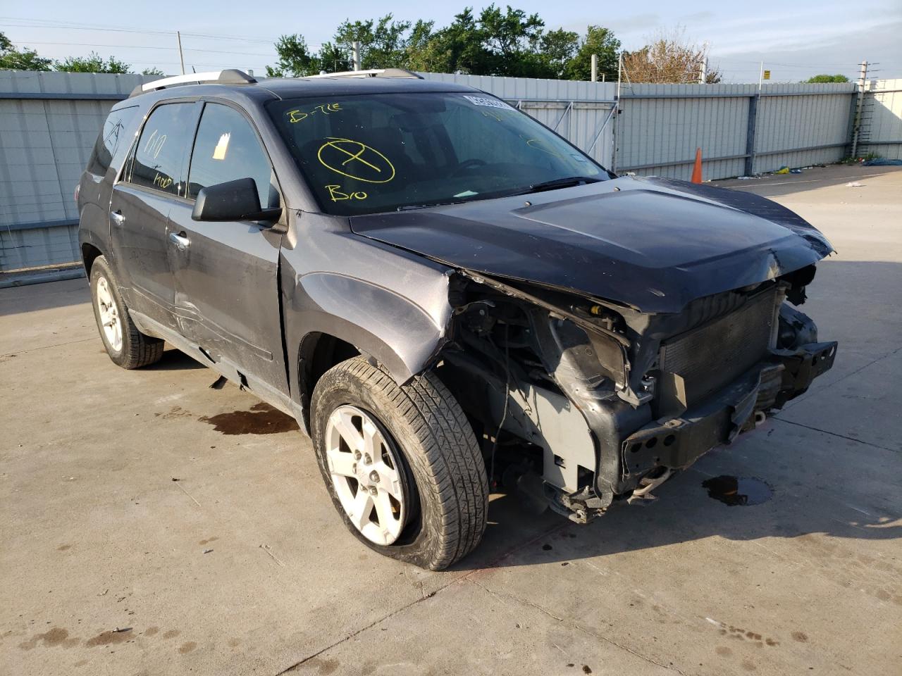 GMC ACADIA SLE 2016 with VIN 1GKKRPKD9GJ293980 - Photo from auction