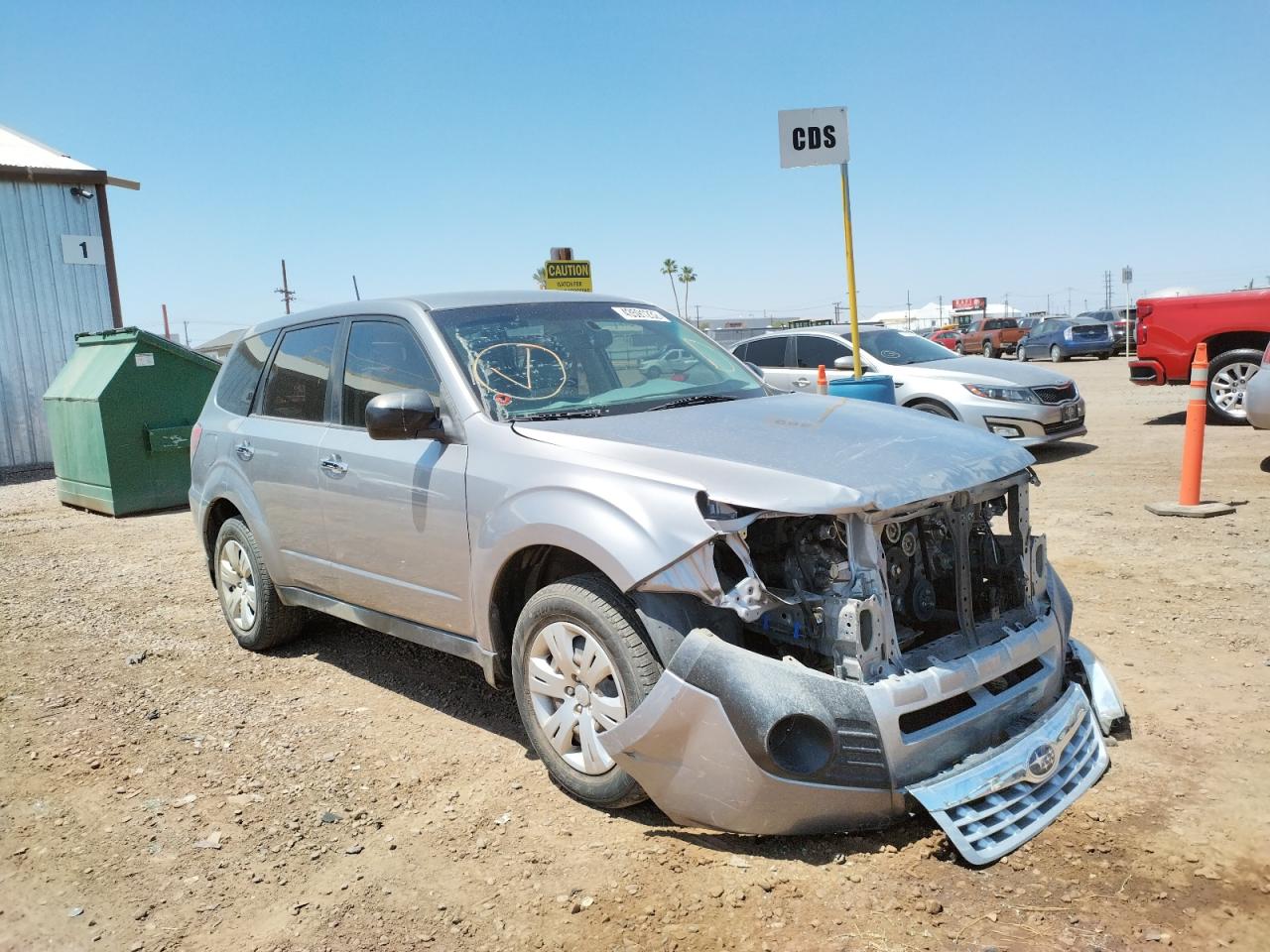 SUBARU FORESTER 2 2011 with VIN JF2SHAAC2BH758380 - Photo from auction