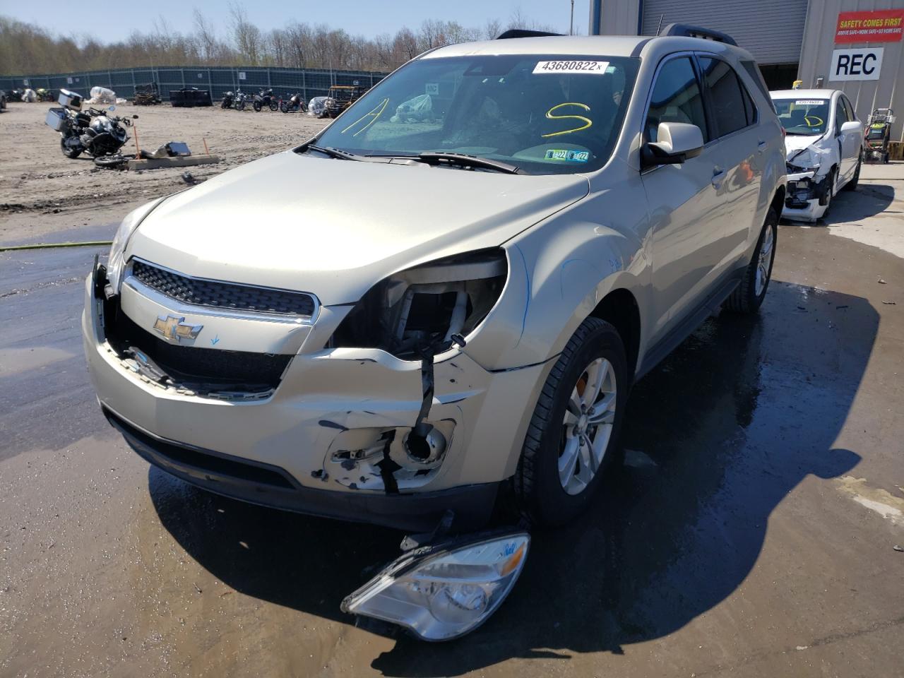 Photo 2 from auction – 2014 CHEVROLET EQUINOX LT with VIN 2GNFLGEK3E6240802