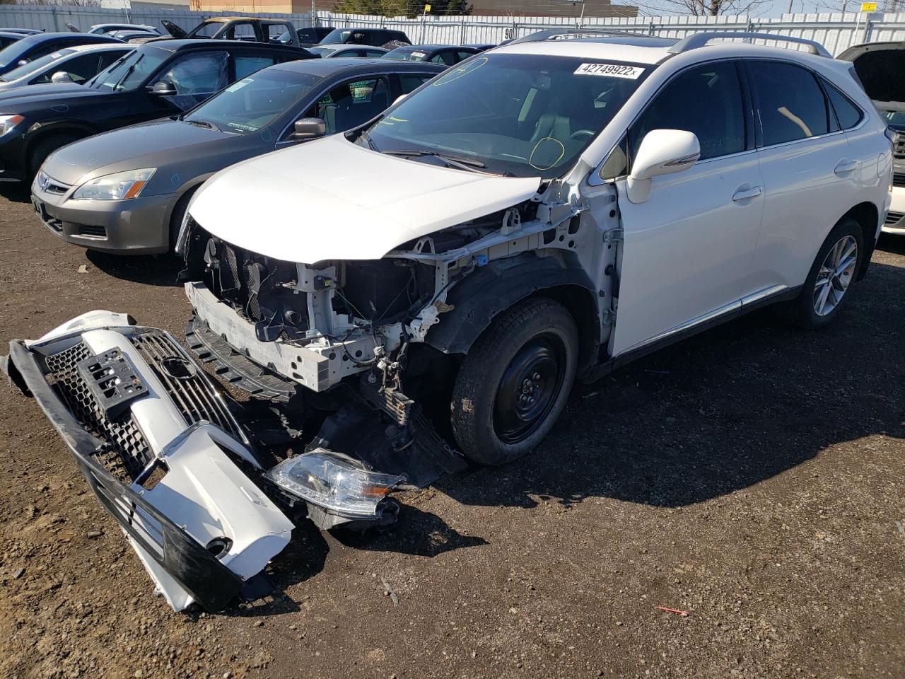 Photo 2 from auction – 2015 LEXUS RX 350 BAS with VIN 2T2BK1BA6FC285814