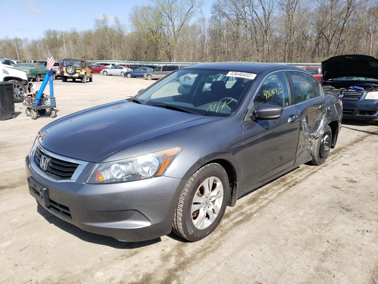 Photo 2 from auction – 2010 HONDA ACCORD LXP with VIN 1HGCP2F48AA028222
