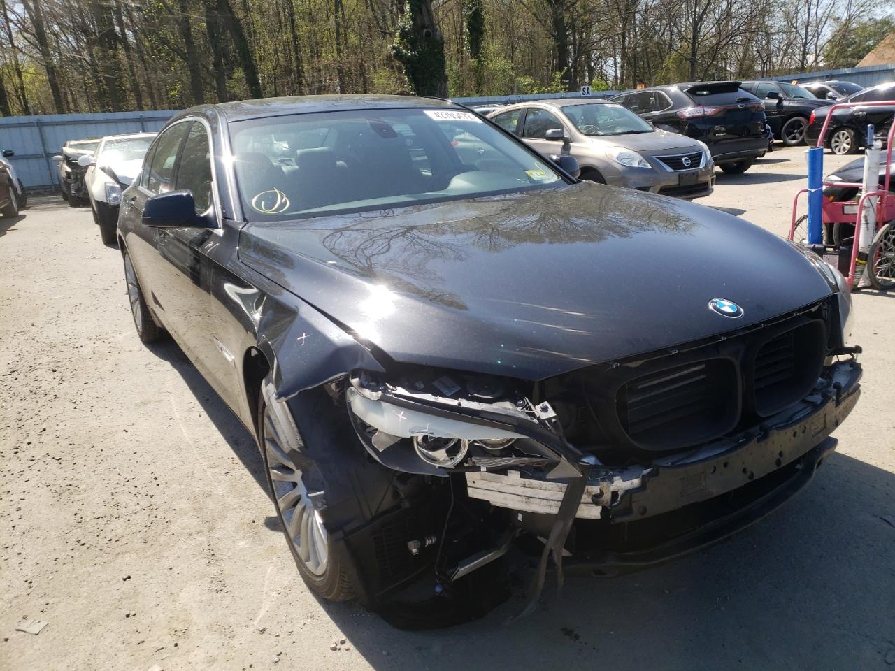 BMW 7 SERIES 2012 with VIN WBAKC8C5XCC437249 - Photo from auction