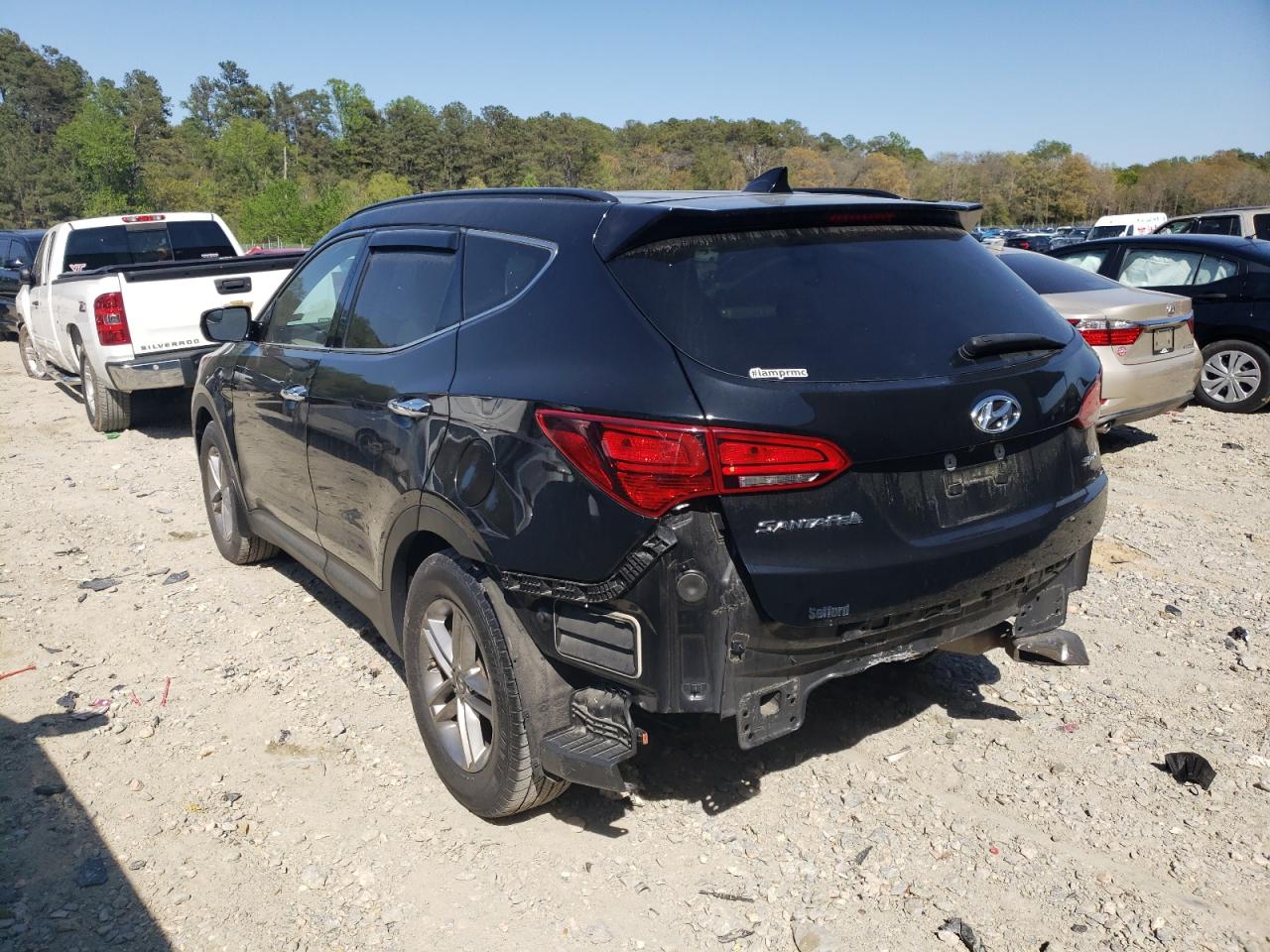 Photo 3 from auction – 2017 HYUNDAI SANTA FE S with VIN 5NMZU3LB3HH013542