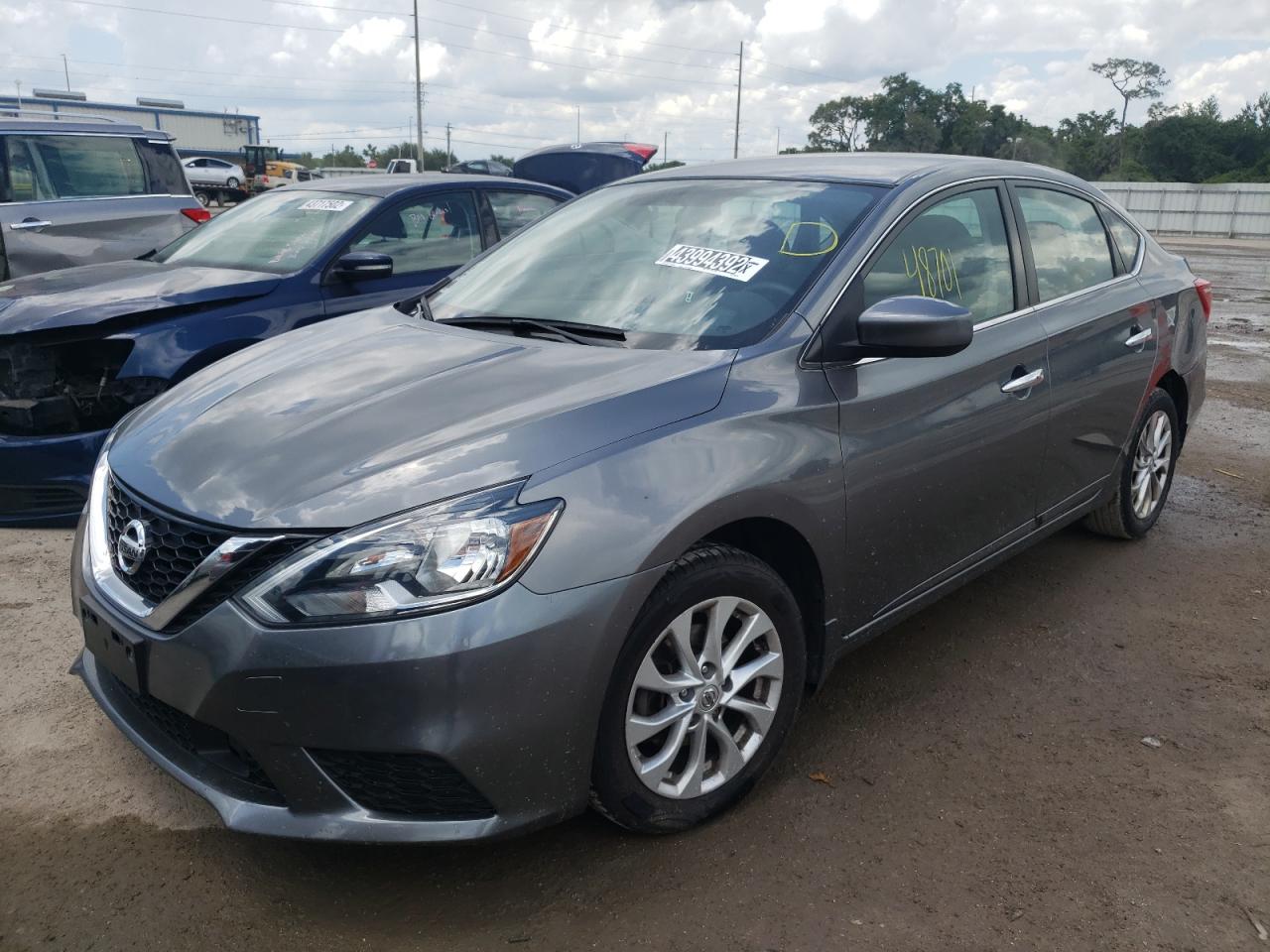 Photo 2 from auction – 2018 NISSAN SENTRA S with VIN 3N1AB7AP1JY260579