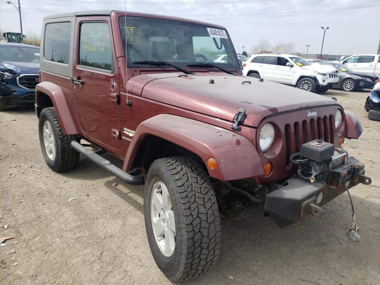 JEEP WRANGLER S 2007 with VIN 1J4FA54177L174853 - Photo from auction