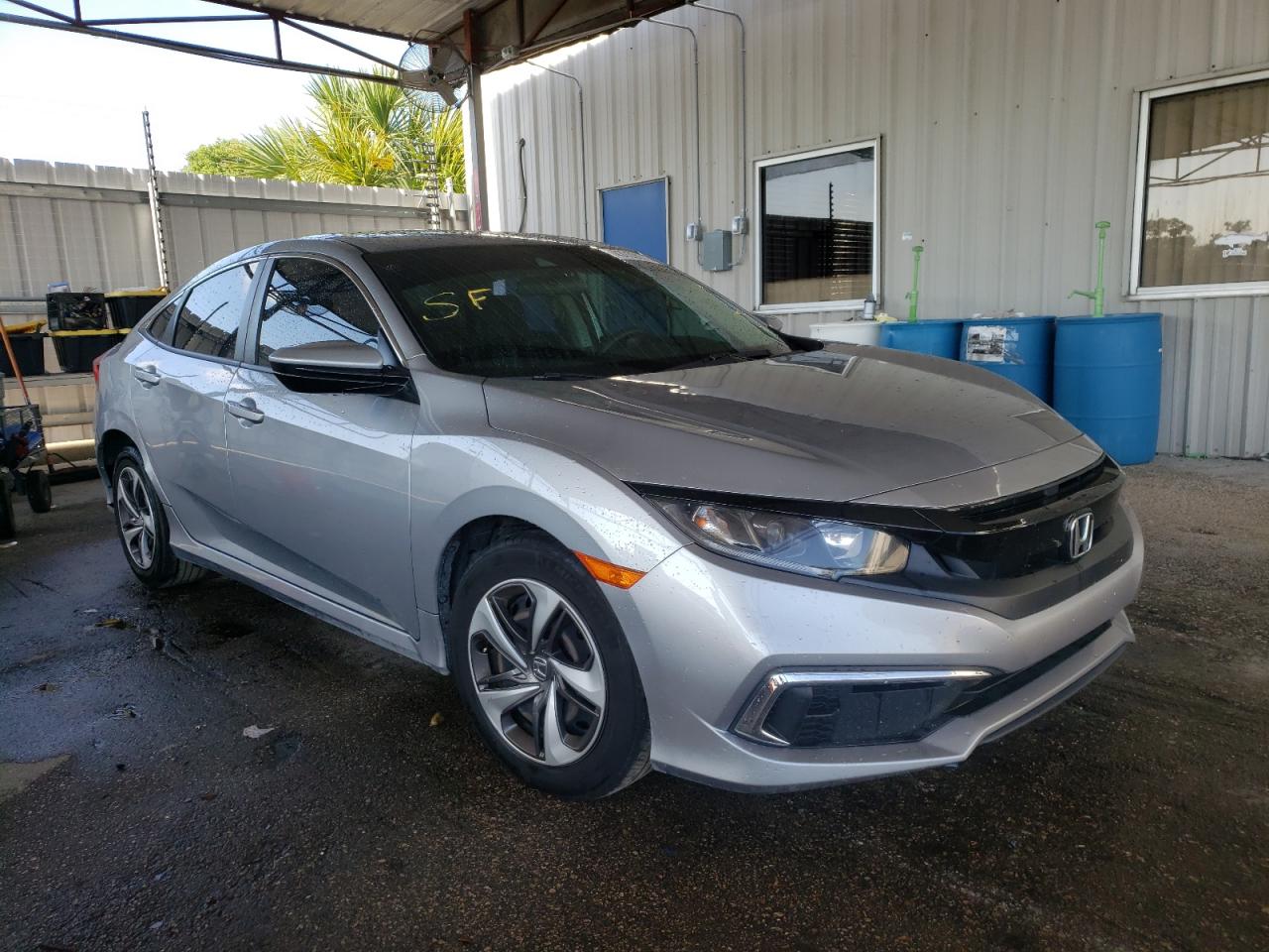 HONDA CIVIC LX 2019 with VIN 19XFC2F68KE023240 - Photo from auction
