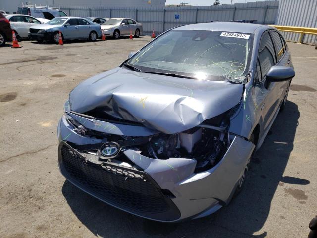 Photo 2 from auction – 2020 TOYOTA COROLLA LE with VIN JTDEBRBEXLJ026908