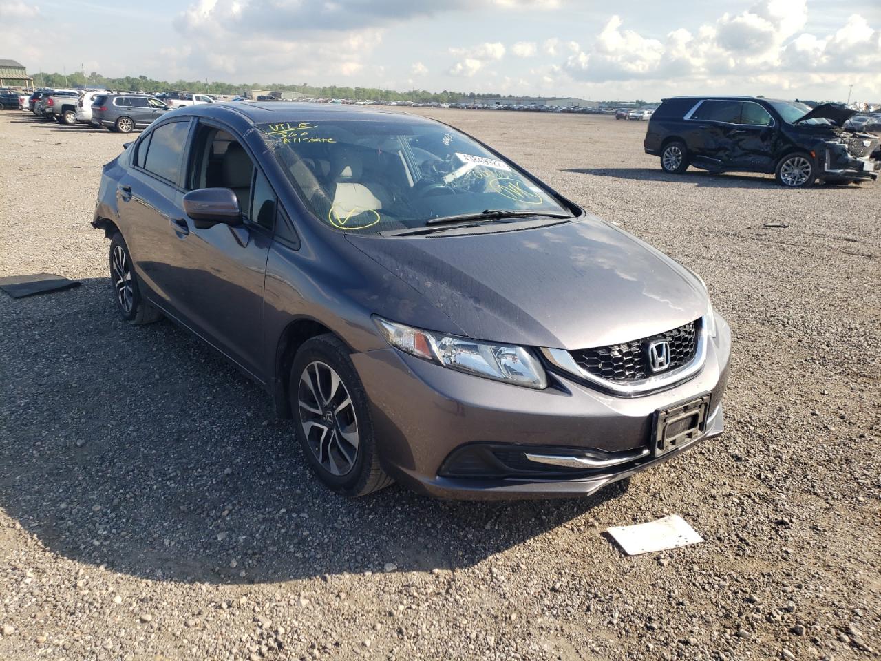 HONDA CIVIC EX 2015 with VIN 19XFB2F86FE000632 - Photo from auction