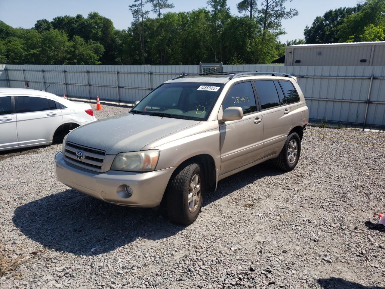 Photo 2 from auction – 2007 TOYOTA HIGHLANDER with VIN JTEDP21A070140801