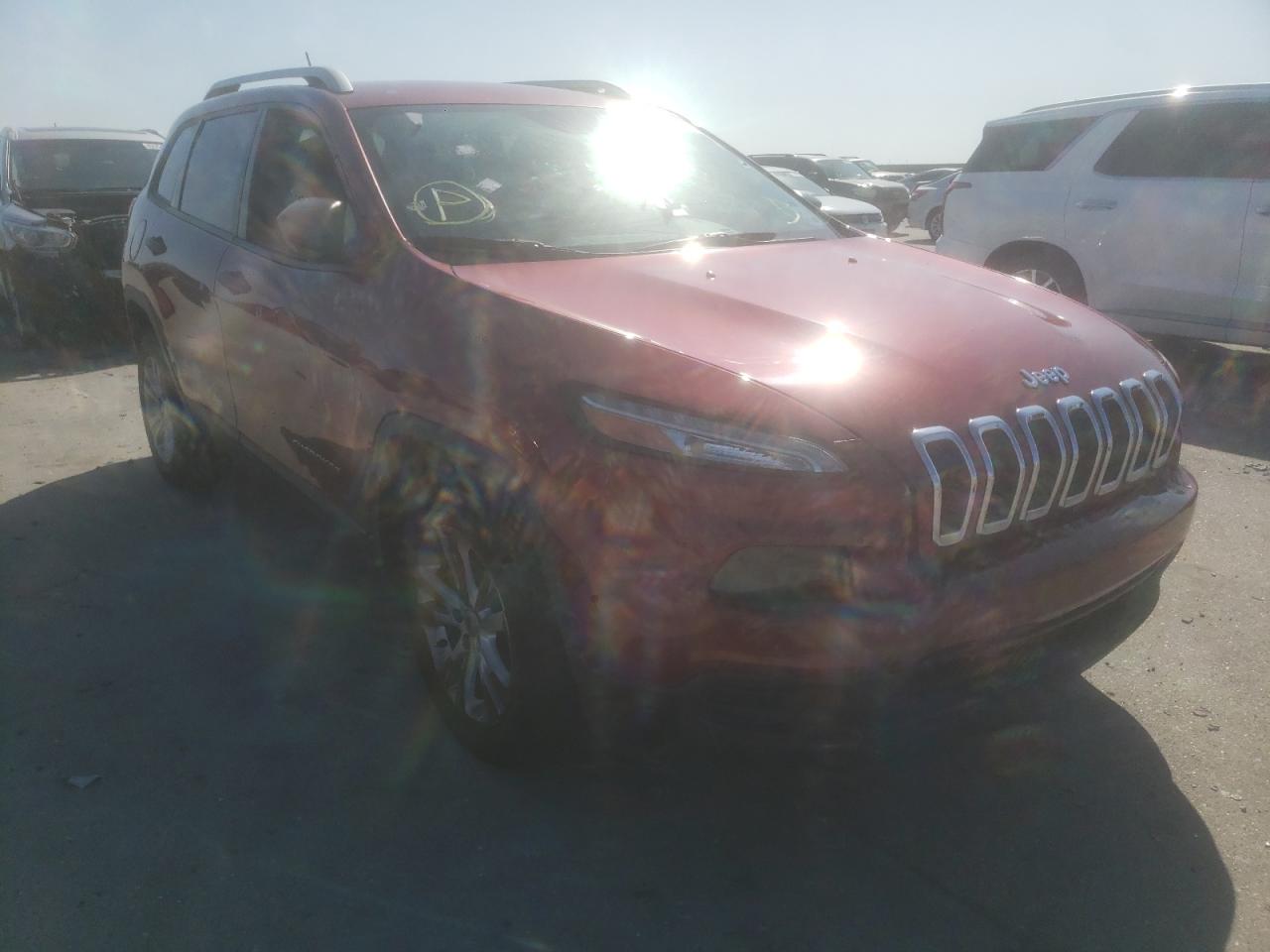JEEP CHEROKEE S 2015 with VIN 1C4PJLAB4FW669665 - Photo from auction