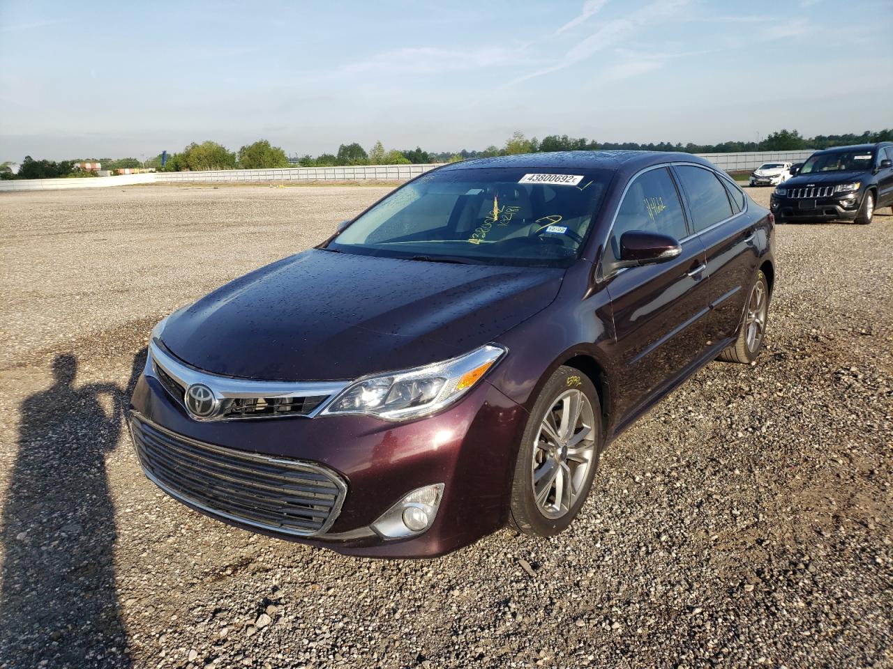 Photo 2 from auction – 2014 TOYOTA AVALON BAS with VIN 4T1BK1EB3EU102181