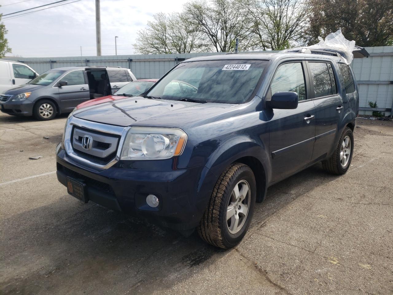 Photo 2 from auction – 2011 HONDA PILOT EXL with VIN 5FNYF4H67BB075882