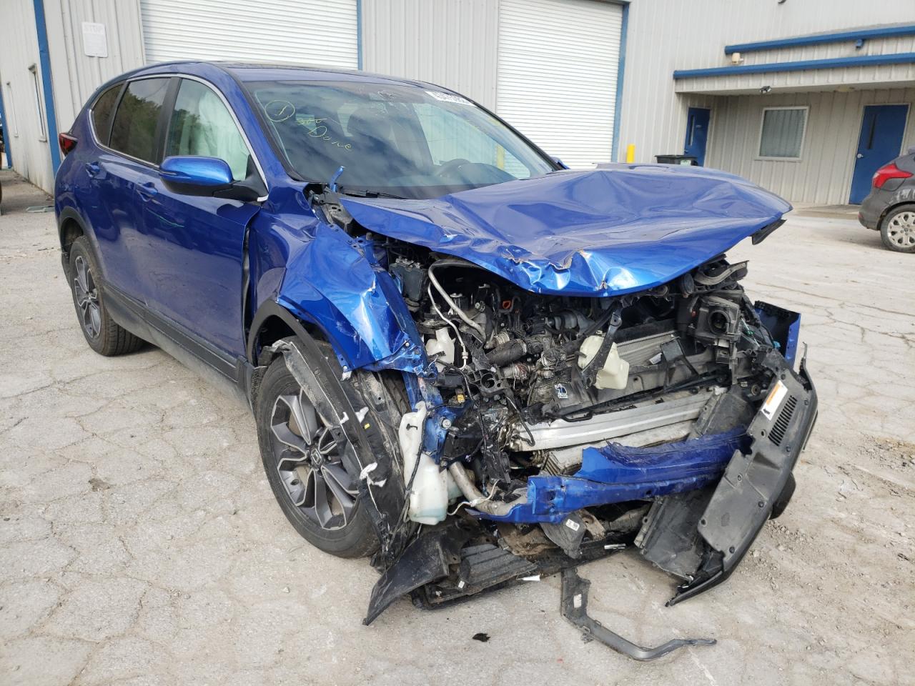 Photo 1 from auction – 2020 HONDA CR-V EX with VIN 7FARW2H57LE015476