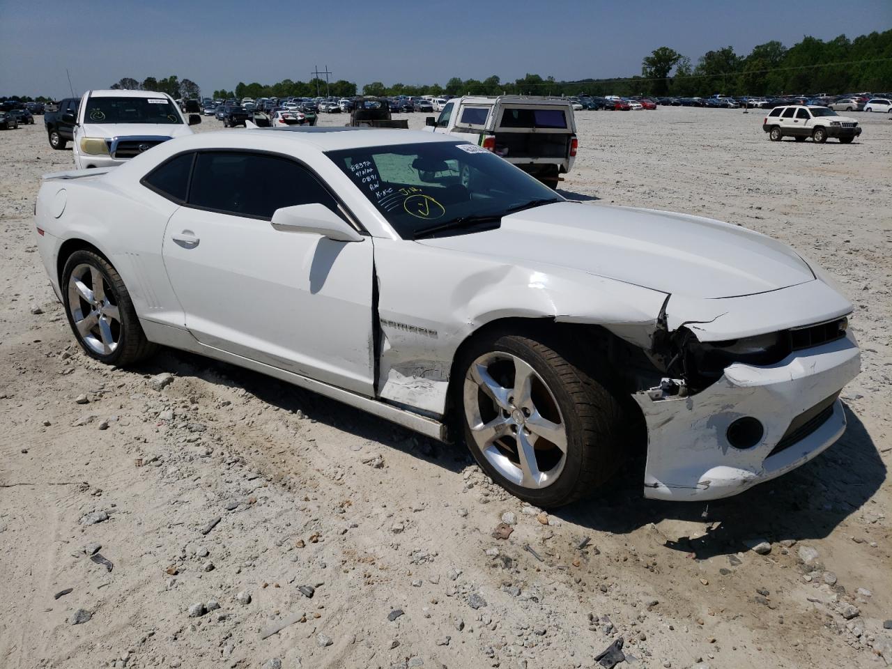 CHEVROLET CAMARO LT 2014 with VIN 2G1FC1E37E9130891 - Photo from auction