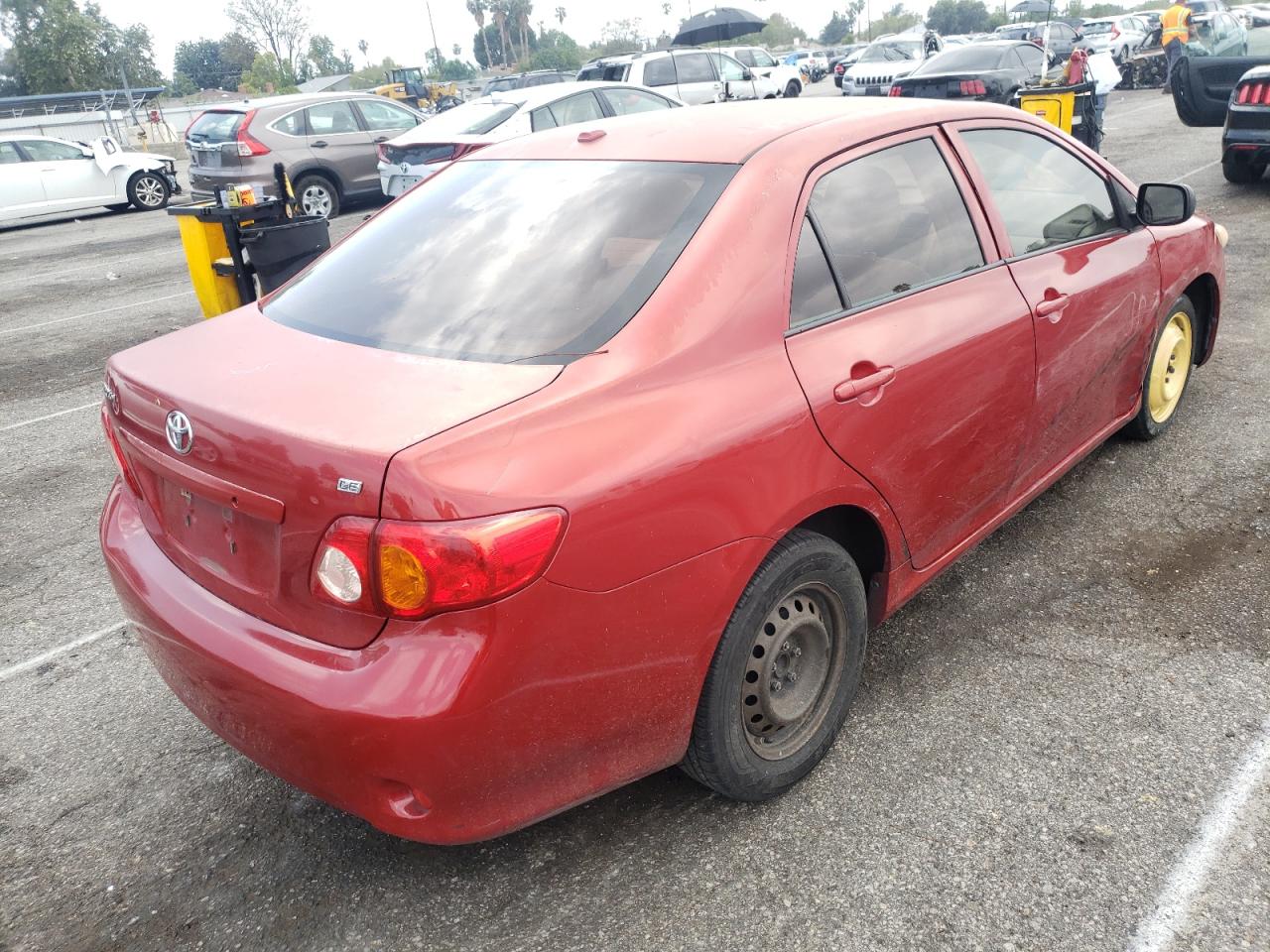 Photo 4 from auction – 2009 TOYOTA COROLLA BA with VIN JTDBL40EX99082945