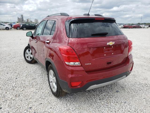 Photo 3 from auction – 2019 CHEVROLET TRAX 1LT with VIN 3GNCJLSB6KL399374
