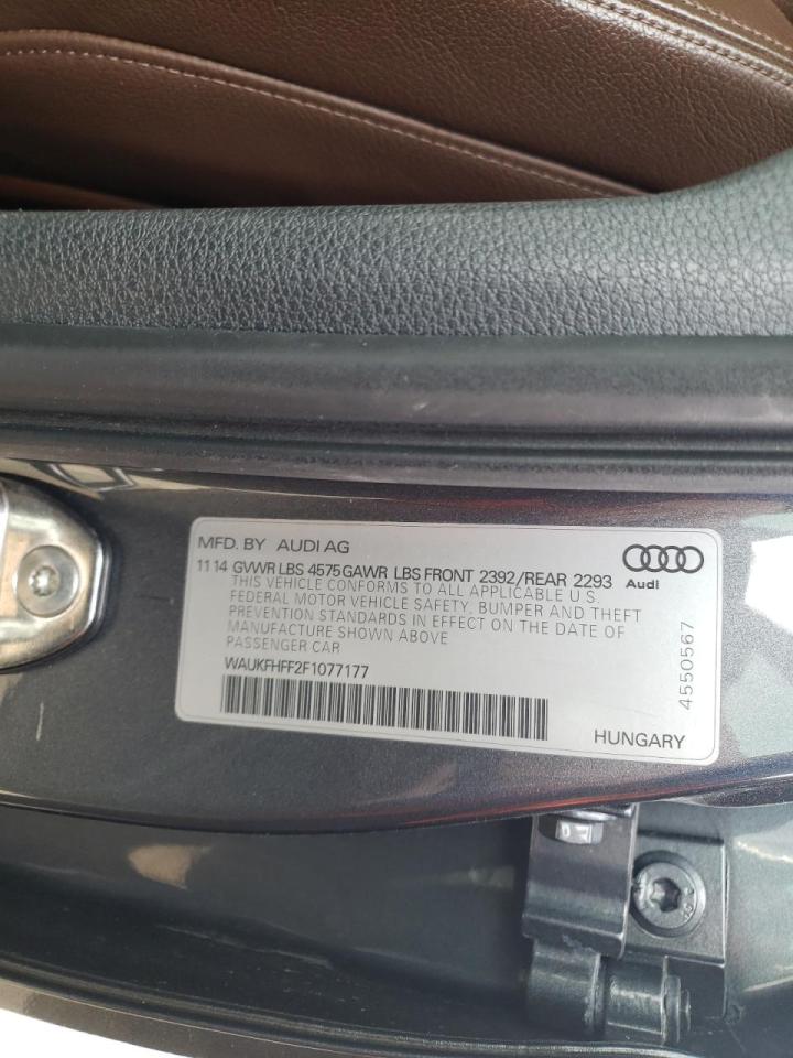 Photo 10 from auction – 2015 AUDI A3 PRESTIG with VIN WAUKFHFF2F1077177