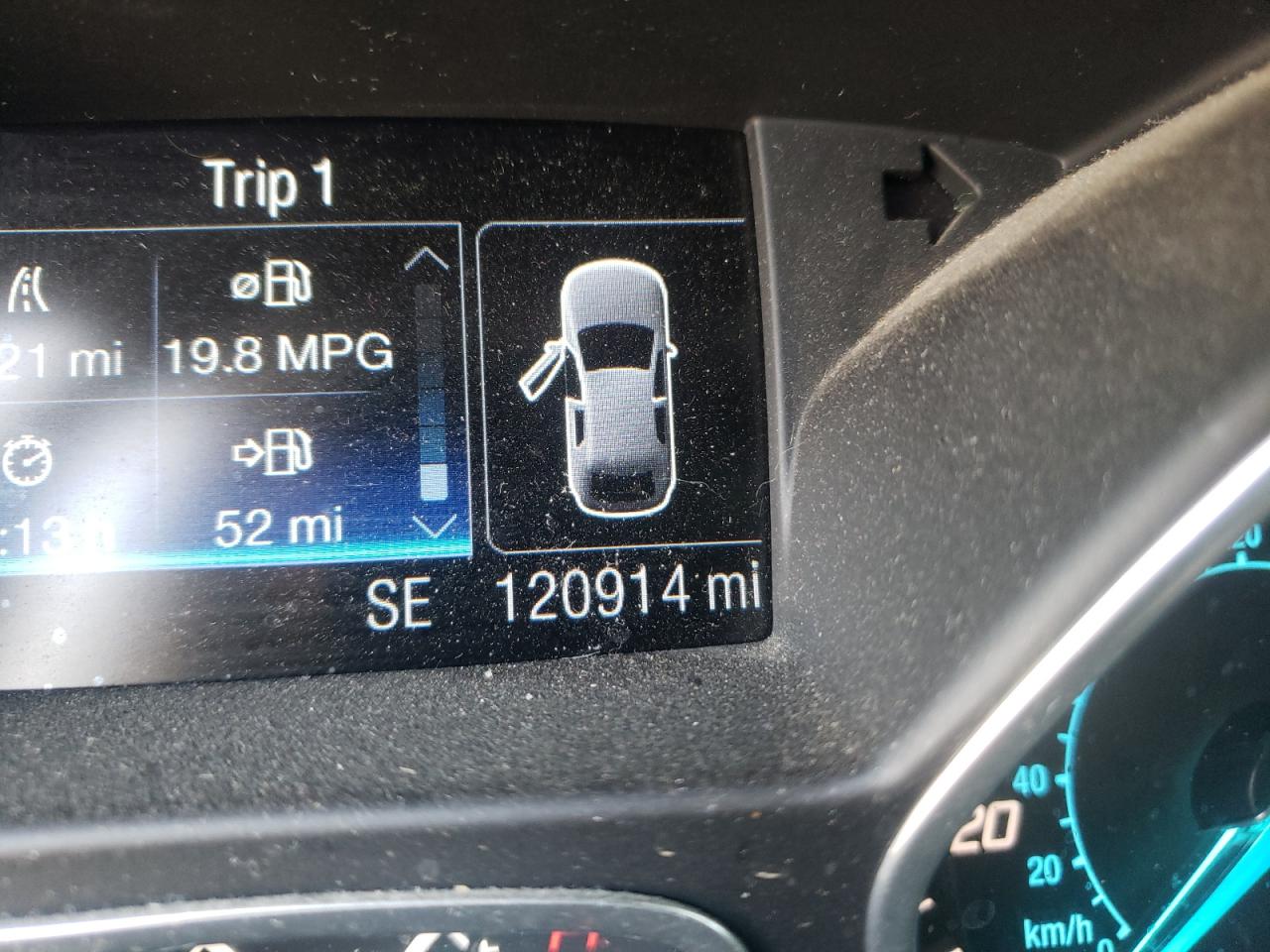 Photo 8 from auction – 2013 FORD ESCAPE SEL with VIN 1FMCU9HX2DUC11329