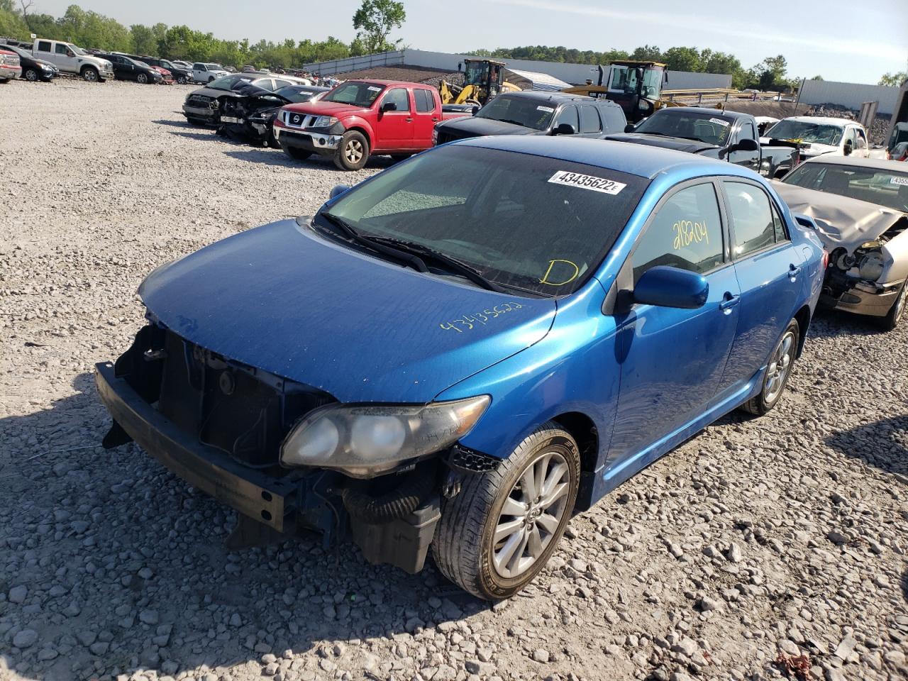 Photo 2 from auction – 2010 TOYOTA COROLLA BA with VIN 2T1BU4EE7AC358843