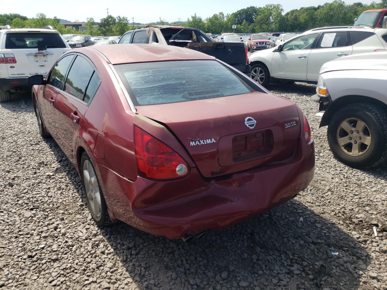 Photo 3 from auction – 2004 NISSAN MAXIMA SE with VIN 1N4BA41E84C802202