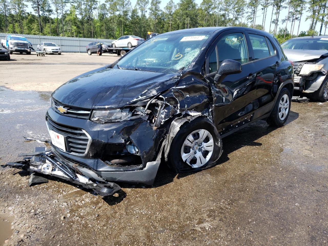 Photo 9 from auction – 2017 CHEVROLET TRAX LS with VIN 3GNCJKSB8HL210730