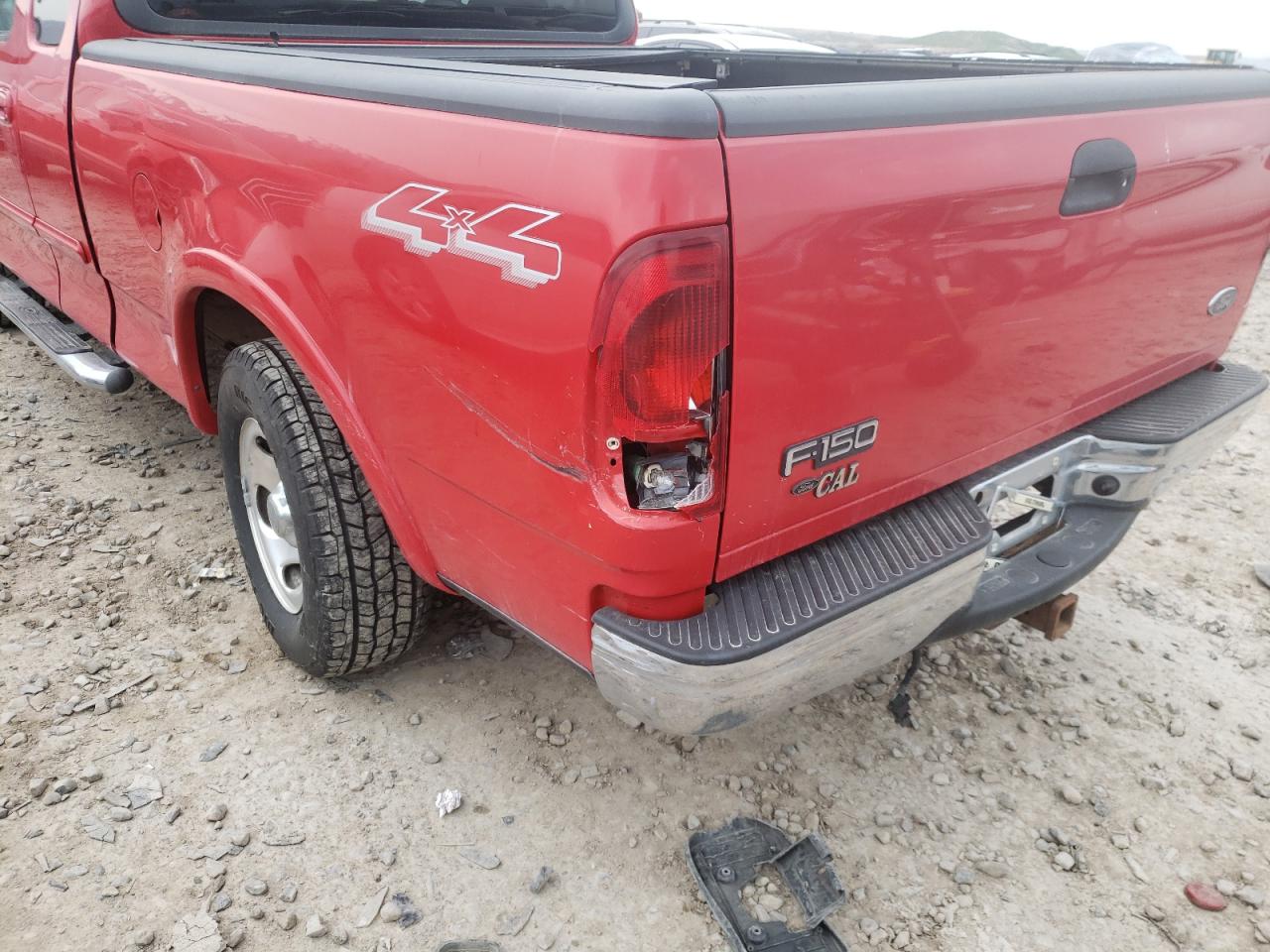 Photo 9 from auction – 2002 FORD F150 with VIN 2FTRX18W92CA80086