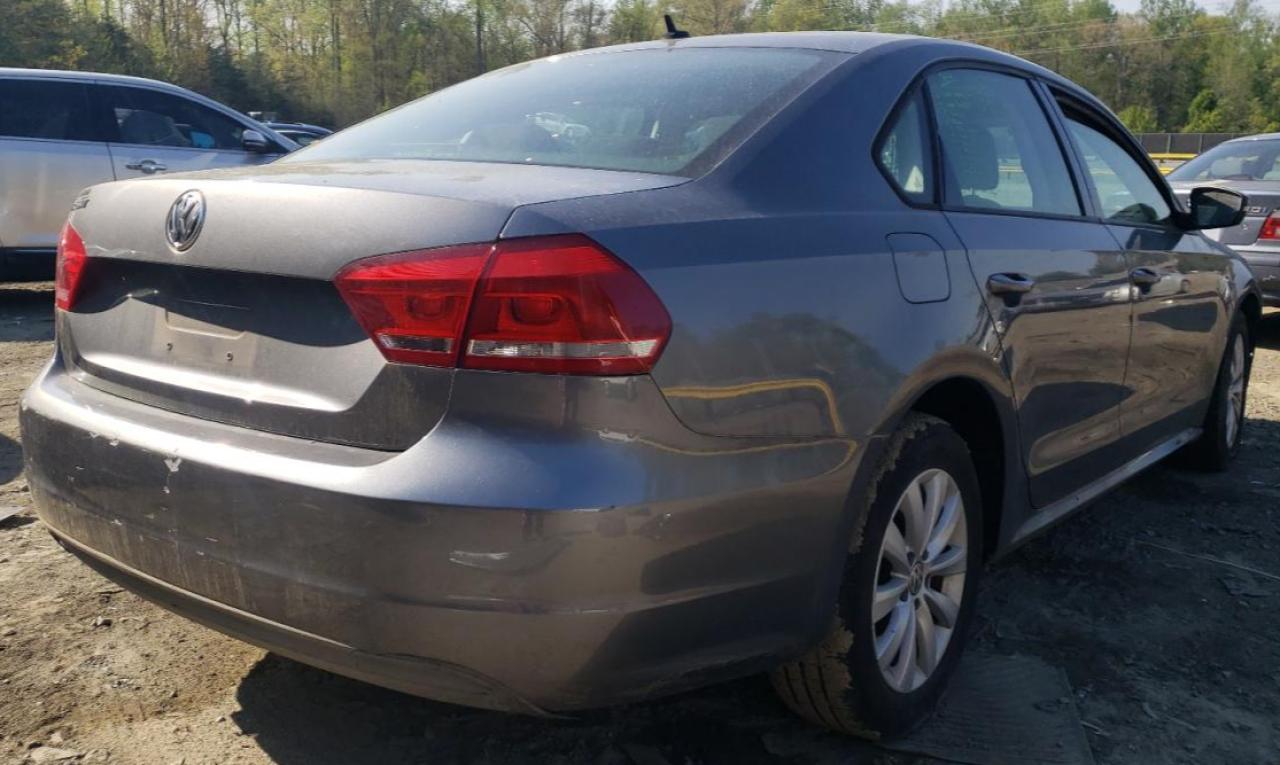 Photo 4 from auction – 2013 VOLKSWAGEN PASSAT S with VIN 1VWAP7A39DC104036