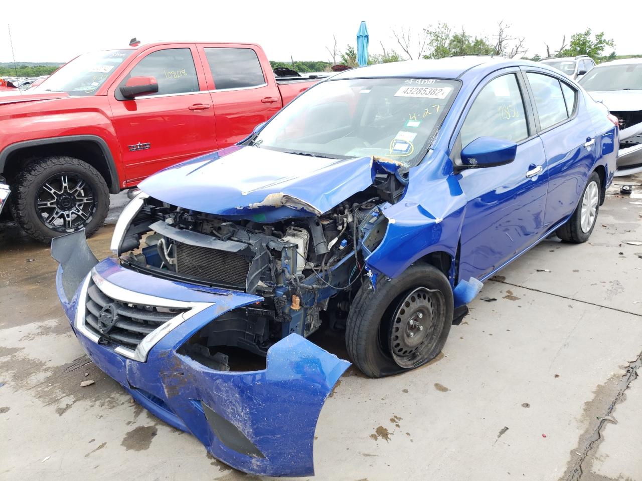 Photo 2 from auction – 2016 NISSAN VERSA S with VIN 3N1CN7AP7GL886286