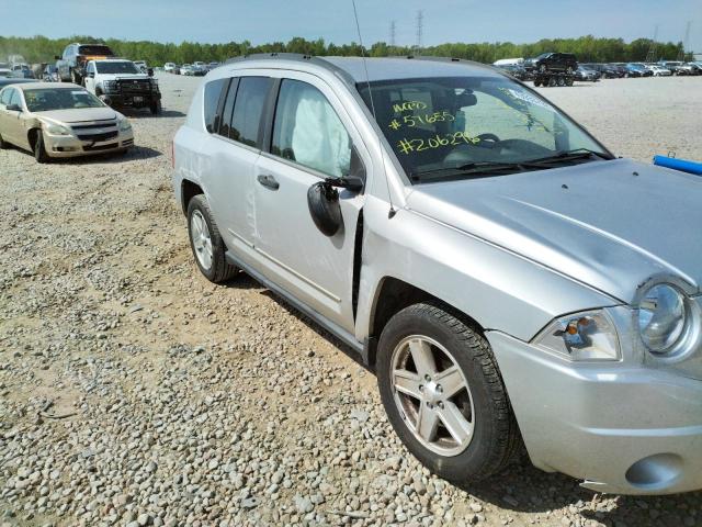 Photo 9 from auction – 2009 JEEP COMPASS SP with VIN 1J4FT47B19D206296