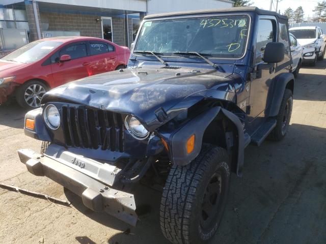 Photo 2 from auction – 2005 JEEP WRANGLER X with VIN 1J4FA39S95P351656