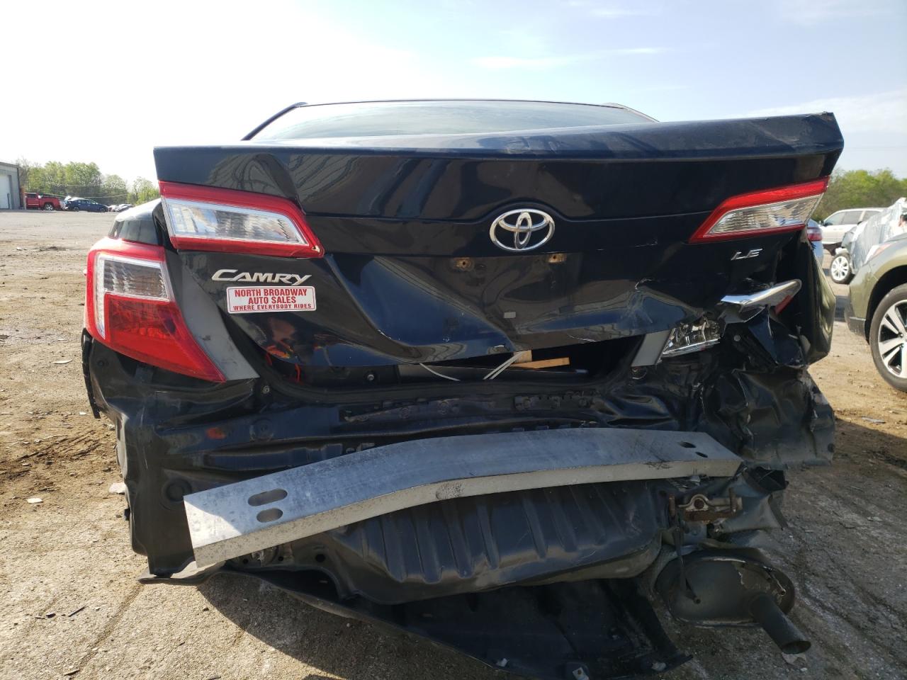 Photo 9 from auction – 2014 TOYOTA CAMRY L with VIN 4T1BF1FK7EU315380