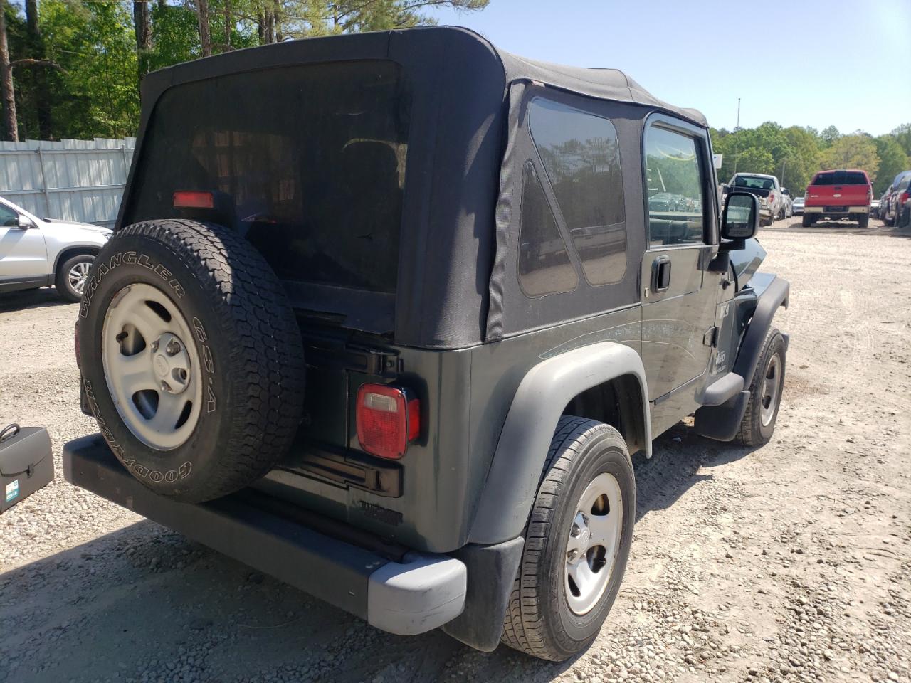 Photo 16 from auction – 2004 JEEP WRANGLER X with VIN 1J4FA39SX4P777662