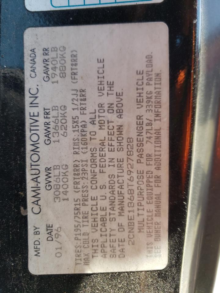 Photo 10 from auction – 1996 GEO TRACKER with VIN 2CNBE1868T6927828
