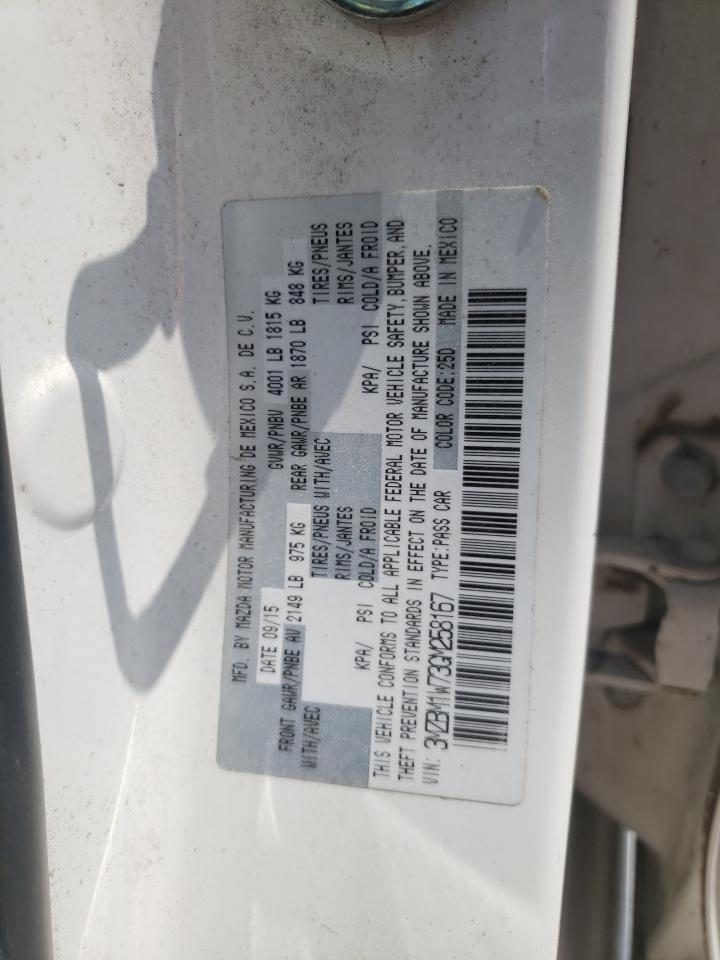 Photo 10 from auction – 2016 MAZDA 3 TOURING with VIN 3MZBM1W73GM258167