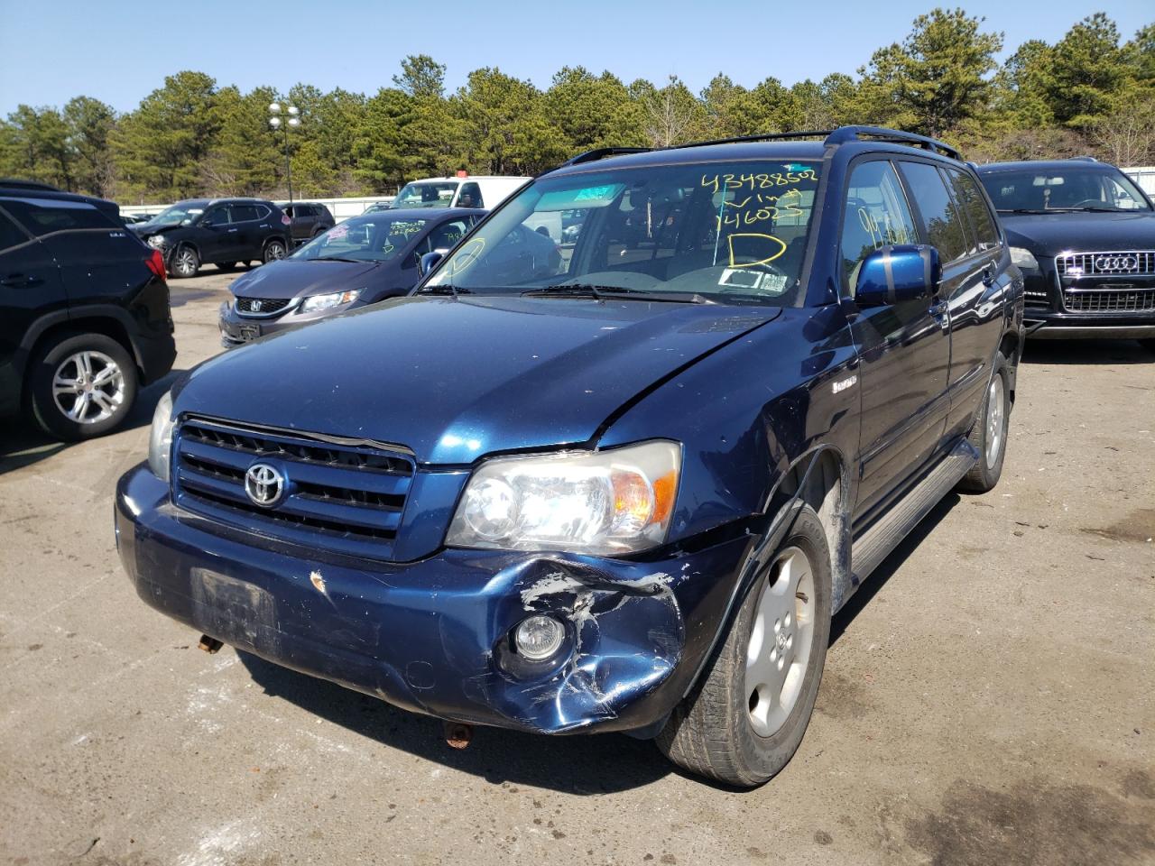 Photo 2 from auction – 2006 TOYOTA HIGHLANDER with VIN JTEEP21A860146025