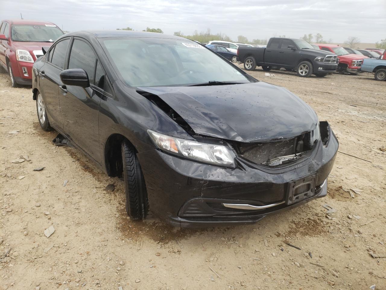 HONDA CIVIC LX 2015 with VIN 19XFB2F53FE118658 - Photo from auction