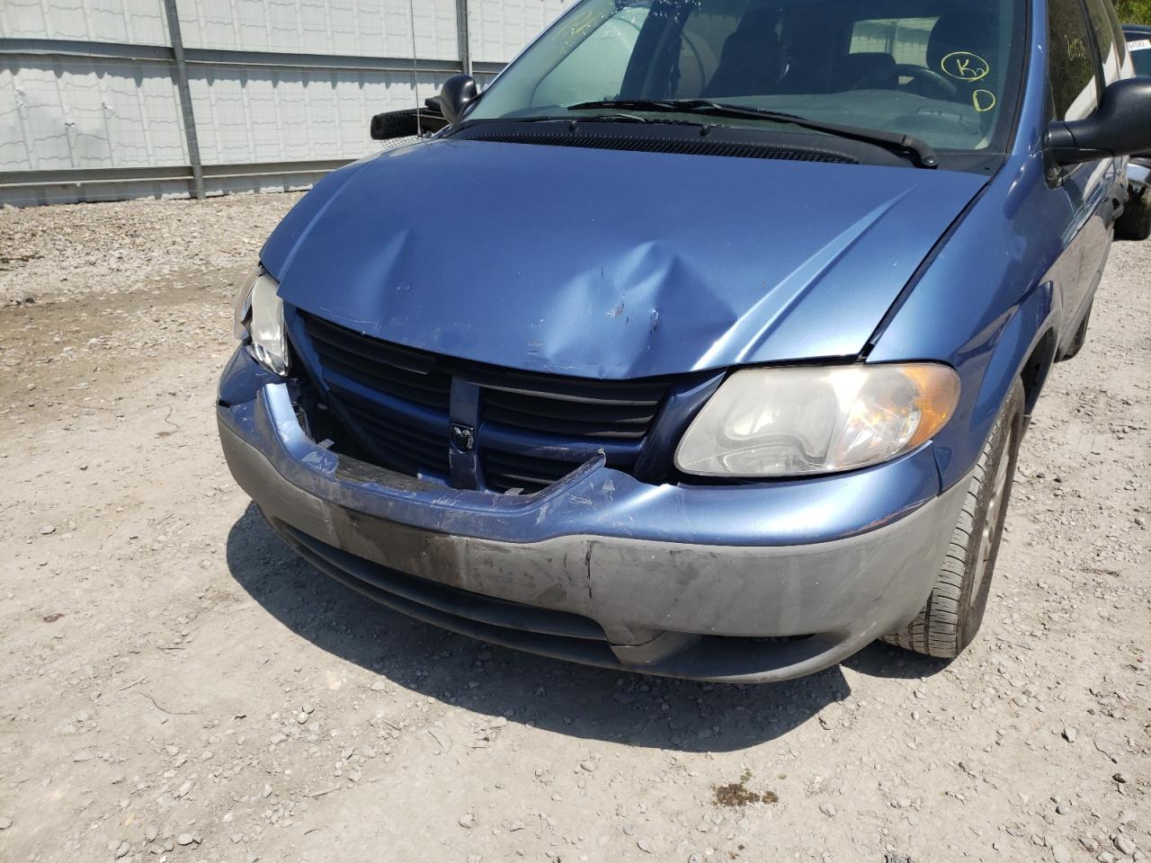 Photo 9 from auction – 2007 DODGE CARAVAN SE with VIN 1D8GP25R47B196263