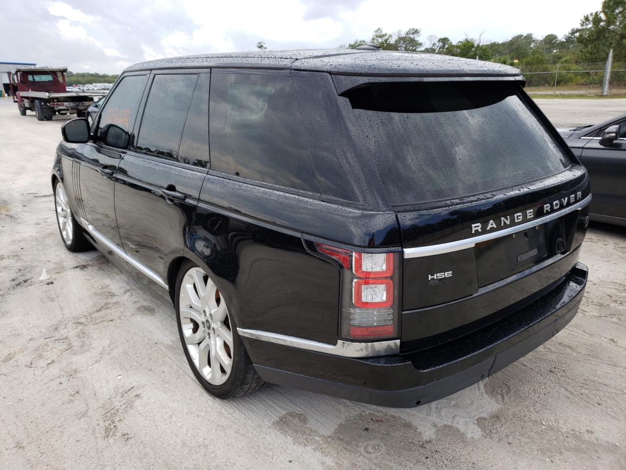 Photo 3 from auction – 2014 LAND ROVER RANGE ROVE with VIN SALGS2VFXEA126104