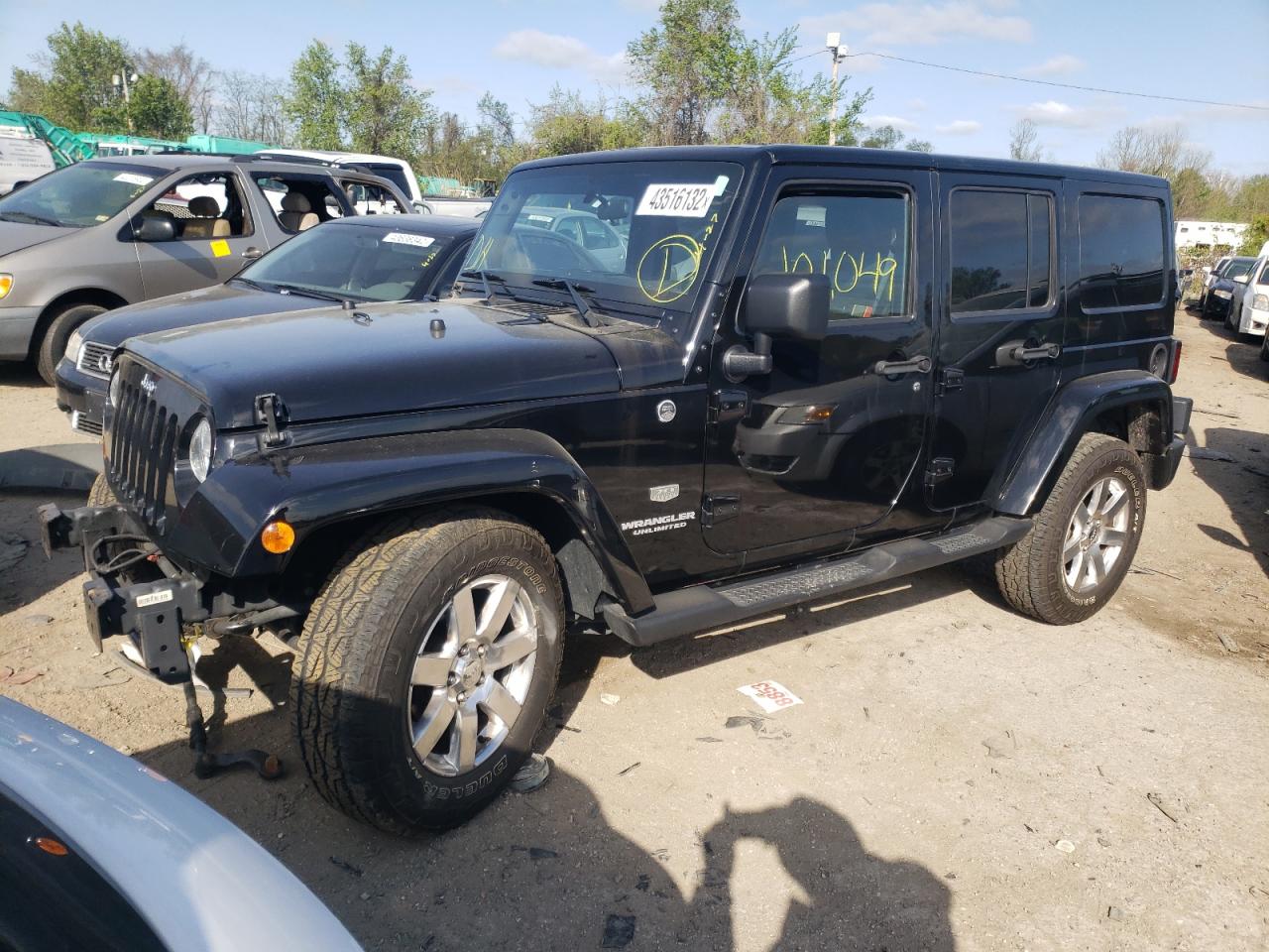 Photo 2 from auction – 2011 JEEP WRANGLER U with VIN 1J4HA7H13BL607060