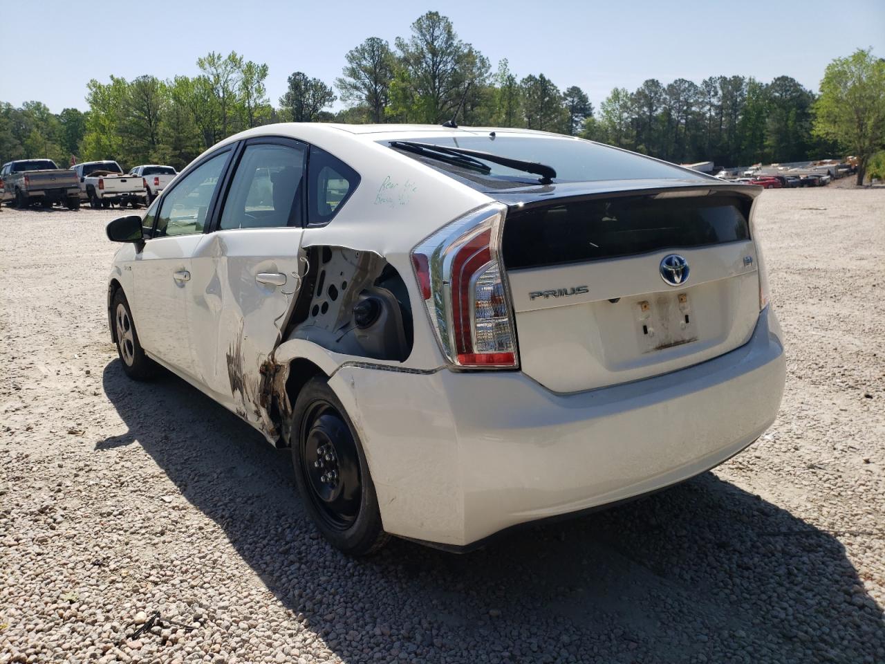 Photo 3 from auction – 2015 TOYOTA PRIUS with VIN JTDKN3DUXF1978212