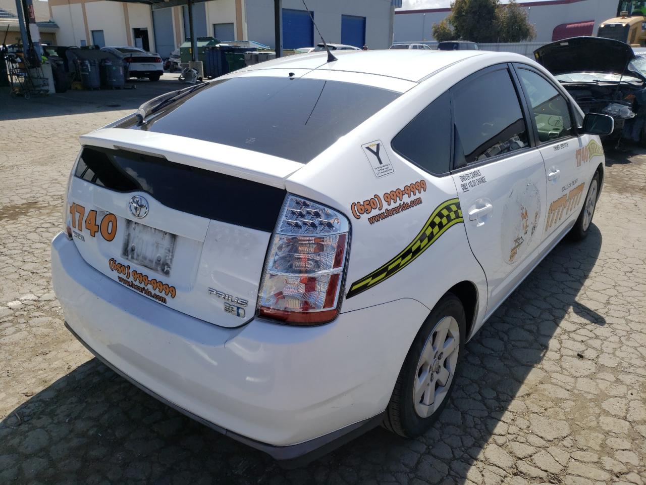 Photo 4 from auction – 2008 TOYOTA PRIUS with VIN JTDKB20U587743144
