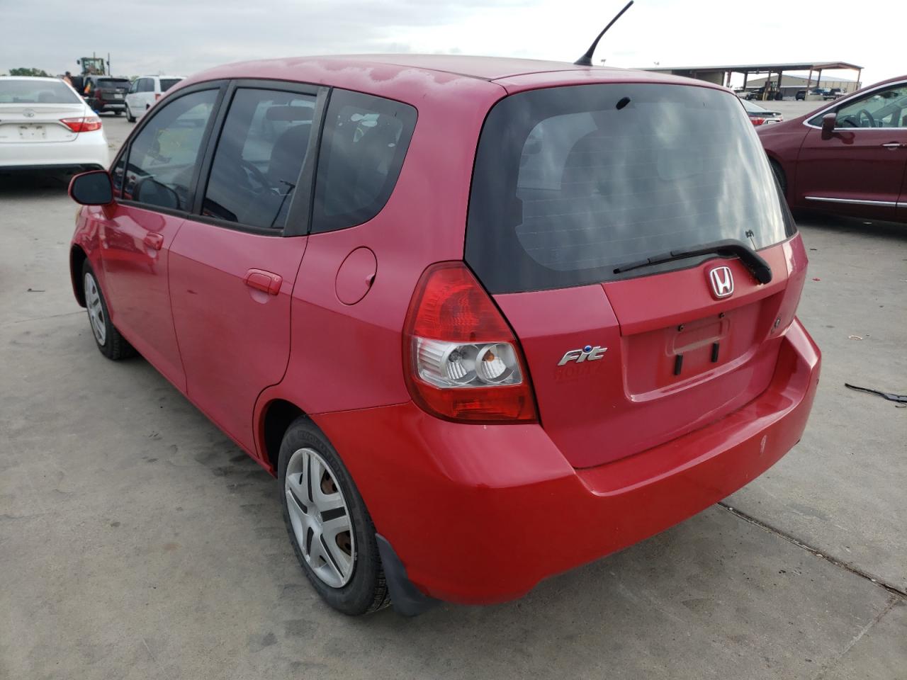 Photo 3 from auction – 2007 HONDA FIT with VIN JHMGD37437S052314