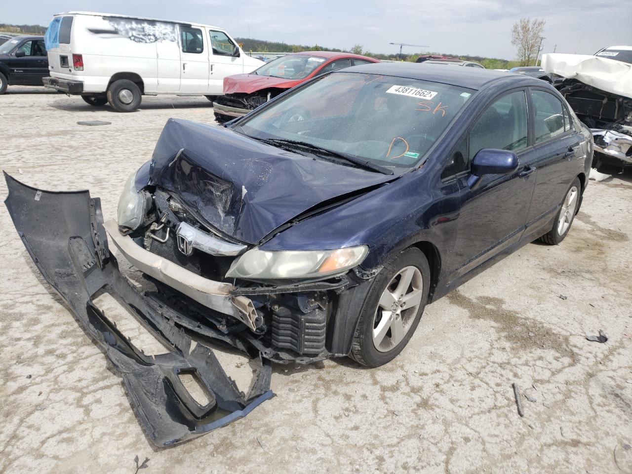 Photo 2 from auction – 2011 HONDA CIVIC LX-S with VIN 2HGFA1F65BH550237