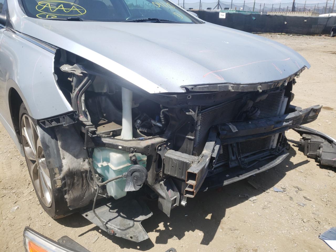 Photo 9 from auction – 2014 HYUNDAI SONATA SE with VIN 5NPEC4AC3EH908708
